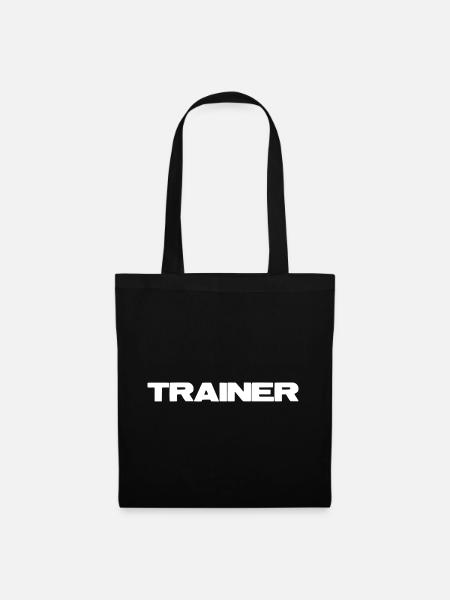 Trainer Power - Stoffbeutel - Schwarz