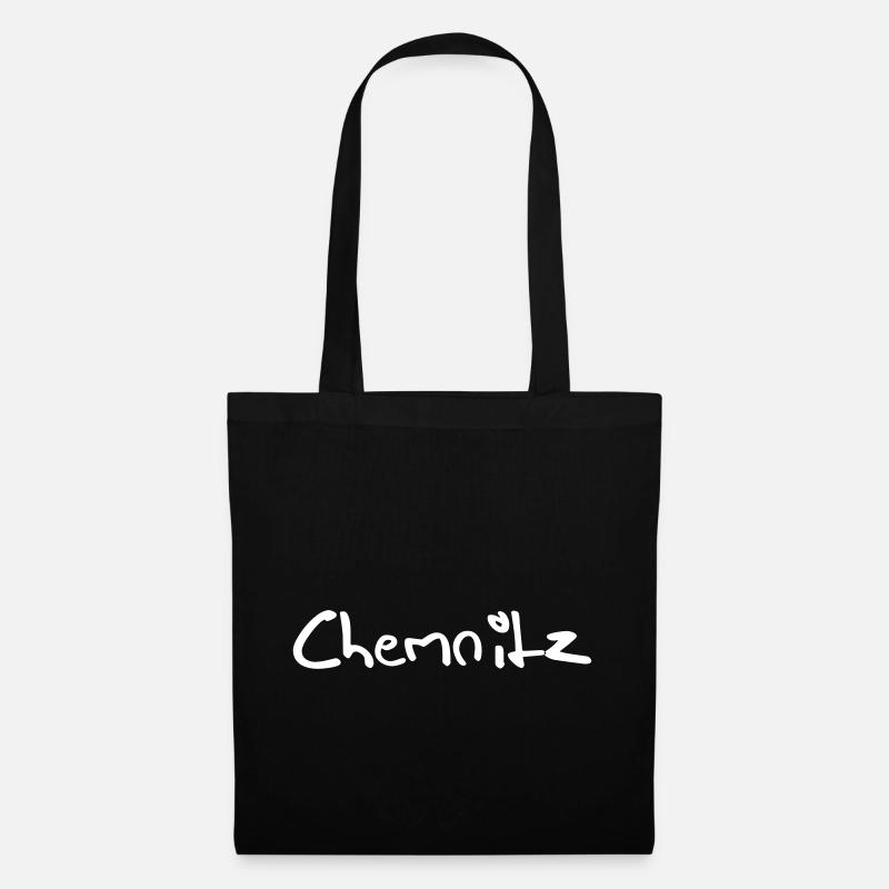 chemnitz - Stoffbeutel - Schwarz