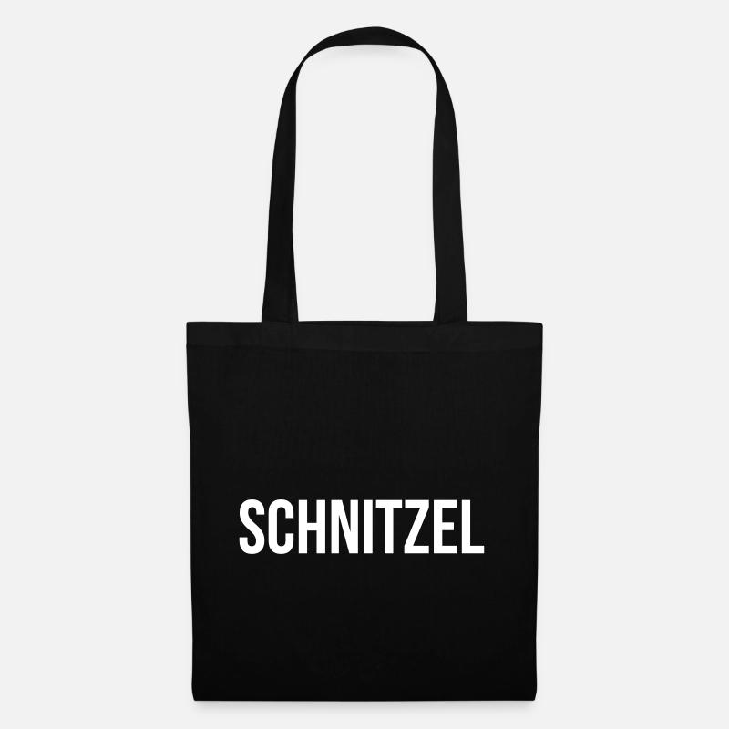 Schnitzel - Stoffbeutel - Schwarz