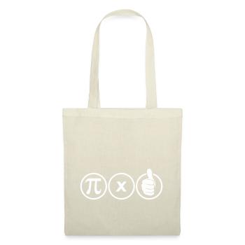 Pi fois pouce - Sac en tissu - nature - Devant