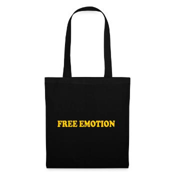 Free emotion - Tote Bag - black - Front