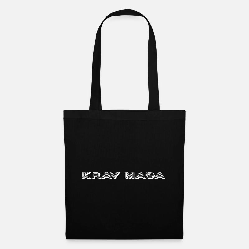 Sport krav maga - Stoffbeutel - Schwarz