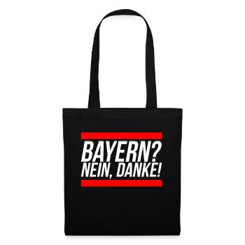 La Bavière ? Non Merci - Sac en tissu - noir - Devant