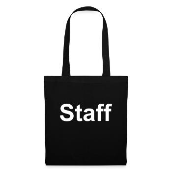 personnel - Sac en tissu - noir - Devant