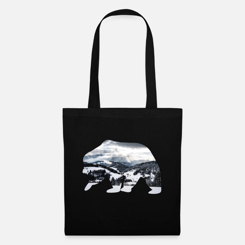 Polar Bear. - Sac en tissu - noir