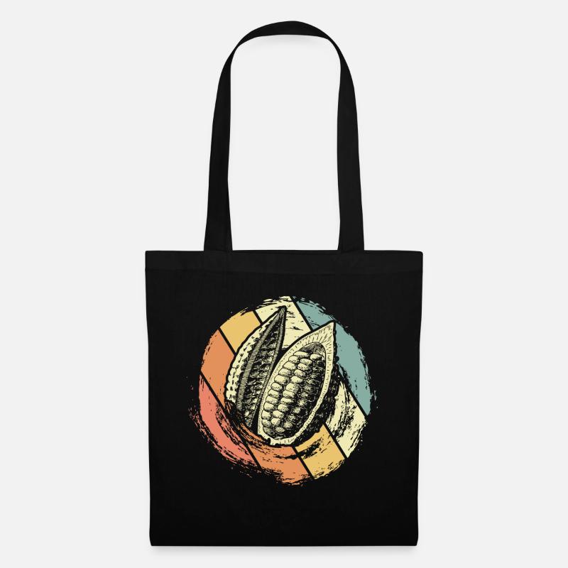 Chocolat - Sac en tissu - noir