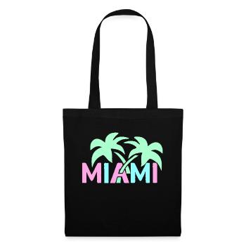 SUNSHINESTATE MIAMI in neon style - Tote Bag - black - Front