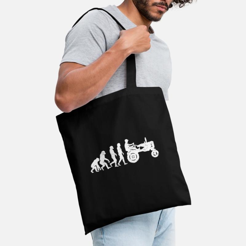 Evolution of Tractor Evolution Tote Bag