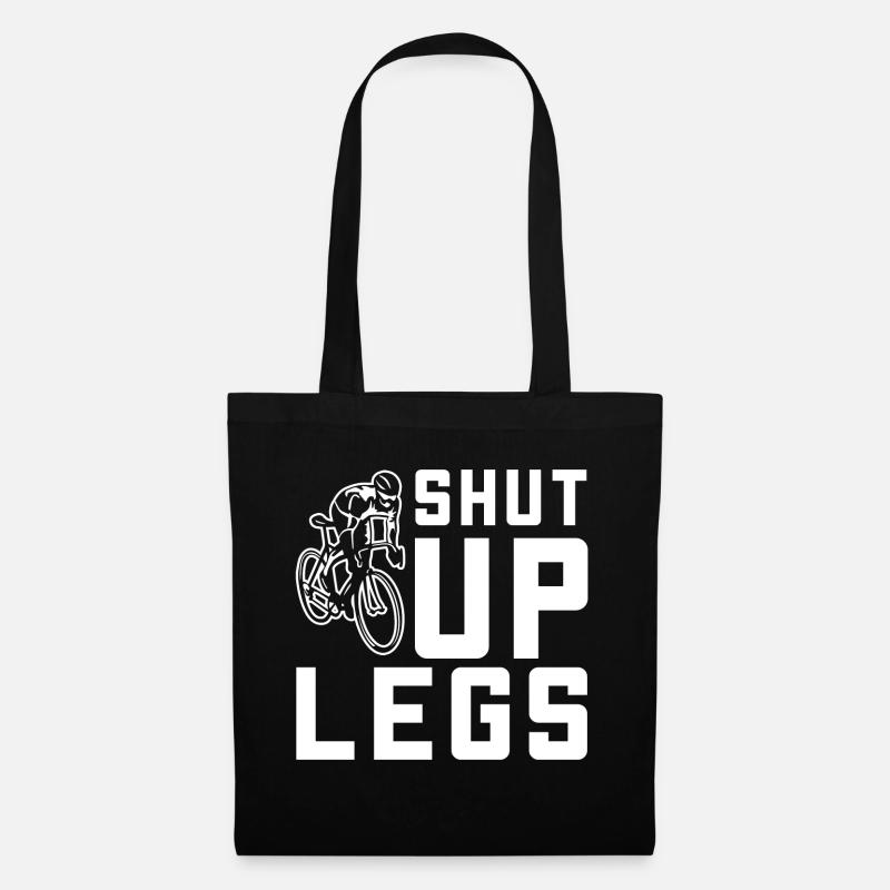 Cool Shut Up Legs Bicyclette - Stoffbeutel - Schwarz