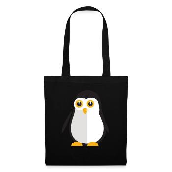 Animaux Animaux Animal Print Nature 42 - Sac en tissu - noir - Devant