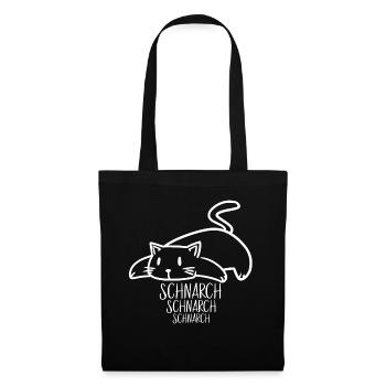 Funny cats shirt gift - Tote Bag - black - Front