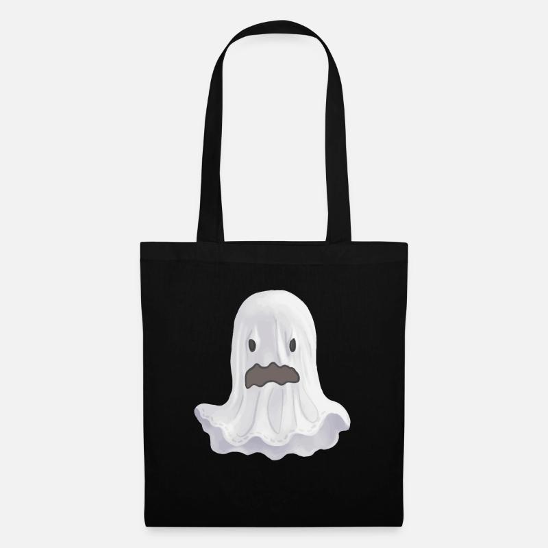 Ghost T-Shirt - Stoffbeutel - Schwarz
