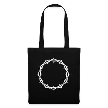 crown of thorns - Tote Bag - black - Front