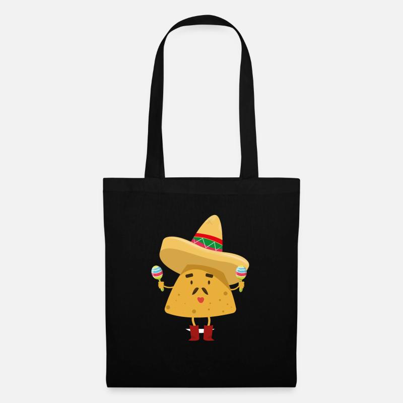 Nacho T-Shirt - Stoffbeutel - Schwarz