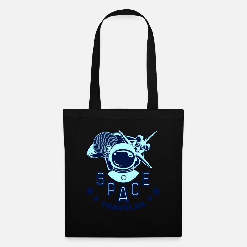 Astronaut Space Universe Sky Cosmos Gift - Tote Bag - black