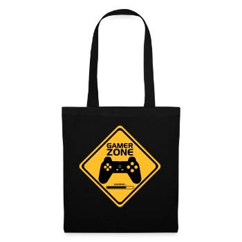 Gamer Zone - Stoffbeutel - Schwarz - Vorne
