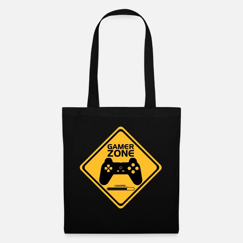 Gamer Zone - Stoffbeutel - Schwarz