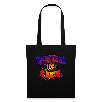 Fireworks New Year's Eve Pyro for life - Tote Bag - black - Front