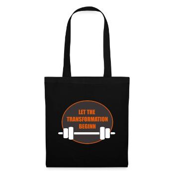 Let the Transformation begin - Tote Bag - black - Front