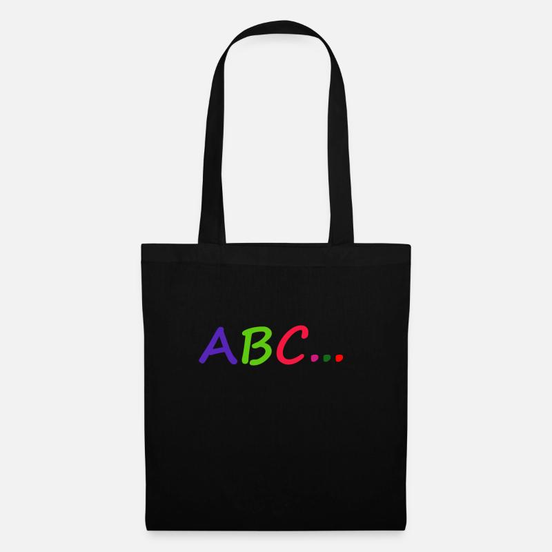 ABC - Tote Bag - black