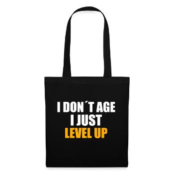 Niveau supérieur - Sac en tissu - noir - Devant