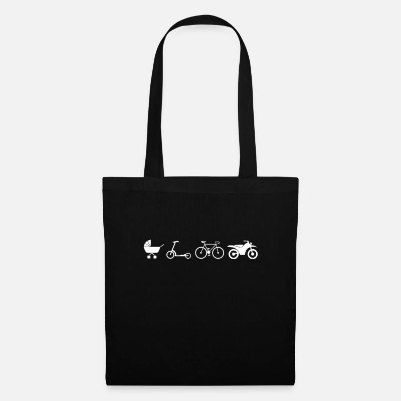 Moto Evolution - Sac en tissu - noir