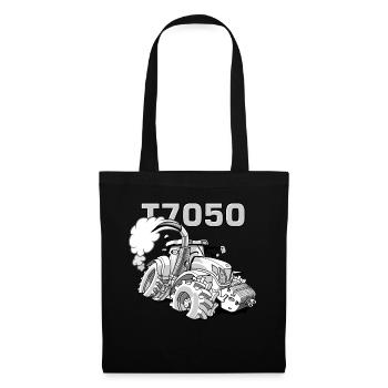 0846 NH T7050 gris - Sac en tissu - noir - Devant