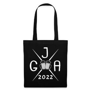 2022 Junggesellenabschied - Stoffbeutel - Schwarz - Vorne