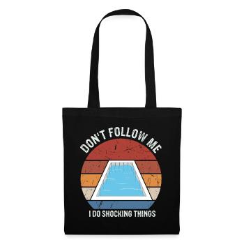 Pool Guy Design for PoolBoy and Pool Cleaner - Tote Bag - black - Front
