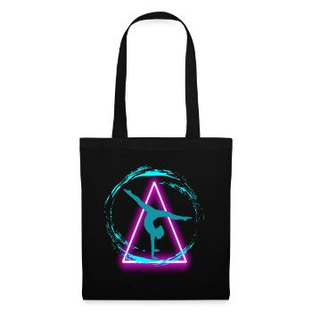 Gymnastique rythmique - Sac en tissu - noir - Devant