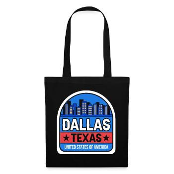 Dallas Texas USA Design for proud Dallasites - Tote Bag - black - Front