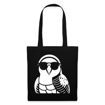 Funny Bird Wearing Sunglasses Cool Bourke's Parak - Tote Bag - black - Front