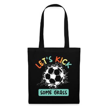 Soccer Team European Championship funny sayings colorful colors icon - Tote Bag - black - Front