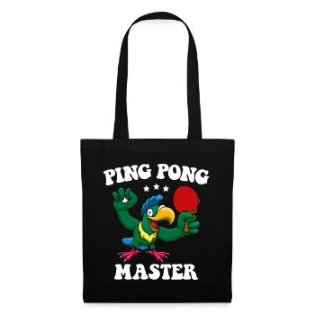 Ping Pong Master Table Tennis Racket Table Tennis - Tote Bag - black - Front
