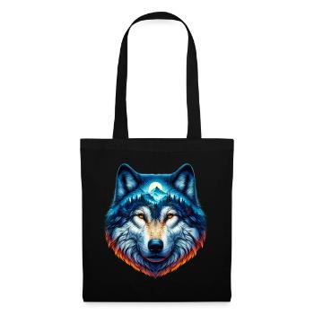 Wolf - Tote Bag - black - Front