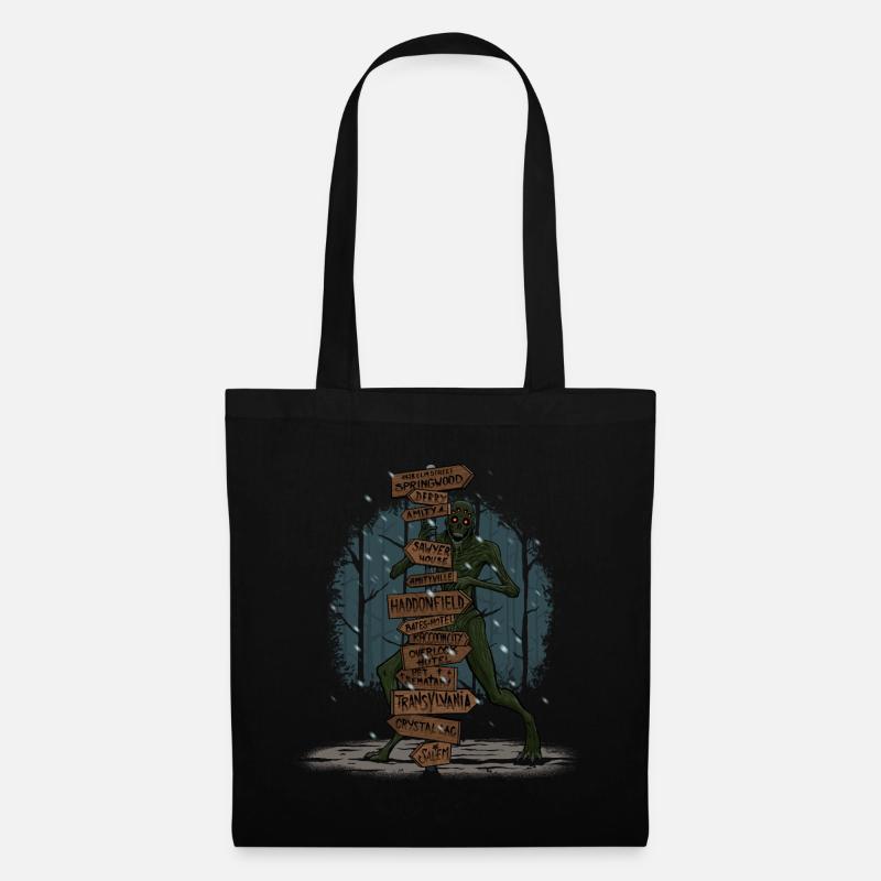 Evil Places - Sac en tissu - noir