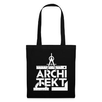 Architecture Design Grid Symbolism - Tote Bag - black - Front