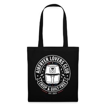 Airfryer Lovers Club Crisp Guilt Free - Tote Bag - black - Front