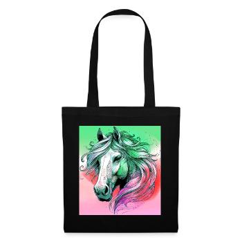 horse - Tote Bag - black - Front