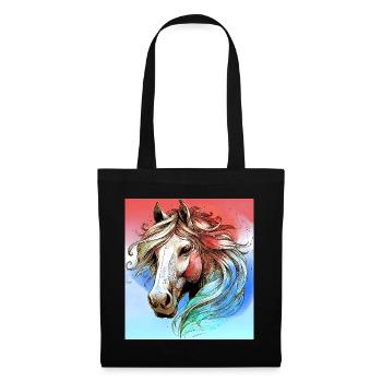 horse - Tote Bag - black - Front