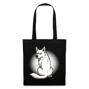 White Shepherd Shepherd Shepherd Dogs - Tote Bag - black - Front
