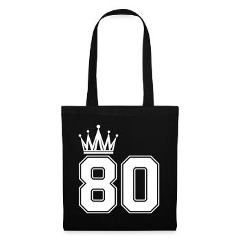 80_krone- - Tote Bag - black - Front