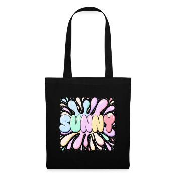 Bubble Burst SUNNY - Tote Bag - black - Front