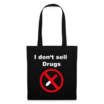 Don't sell drugs  - Stoffbeutel - Schwarz - Vorne