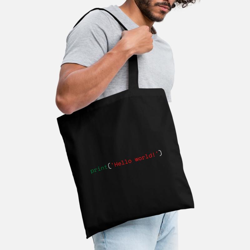 Python Hello World Tote Bag