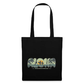 Aloha - Endless Summer on Waikiki Beach - Tote Bag - black - Front