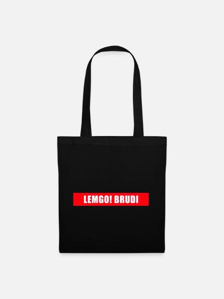 Lemgo! Brudi - Stoffbeutel - Schwarz