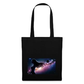 Femme mystique - Sac en tissu - noir - Devant
