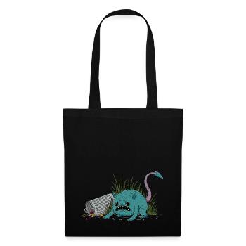 Czesio - Sac en tissu - noir - Devant