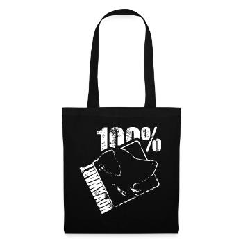 Hovawart 100 - Sac en tissu - noir - Devant